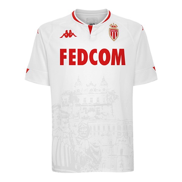 Tailandia Camiseta AS Monaco Tercera equipo 2020-21 Blanco